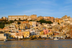 Veduta della Città di Sciacca