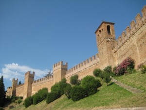 Le mura della rocca