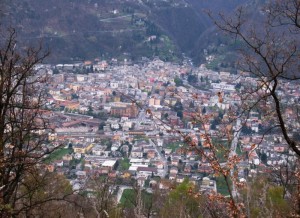 Morbegno visto da Civo