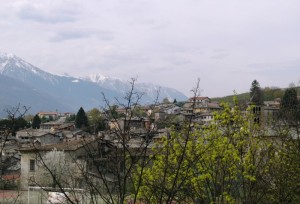 Panorama di Ponte in Valtellina