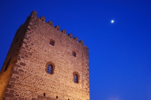 Il castello al chiaro di luna