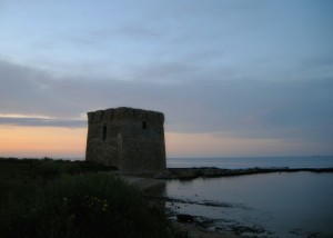 Una Torre al tramonto