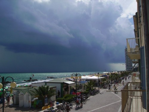 Porto Recanati - Temporale in arrivo