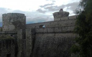 Venosa - Castello Aragonese - lato sud-est