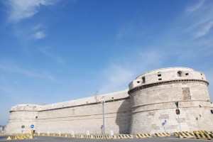 Forte Michelangelo a Civitavecchia lato “a mare”