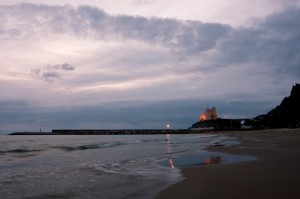 Il guardiano del mare …al crepuscolo - Torre Truglia