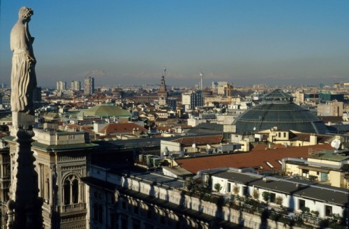 Milano - Milano panorama dal Duomo