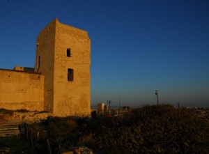 Cala la sera al Castello