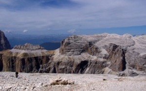 Dall’altipiano del Sella