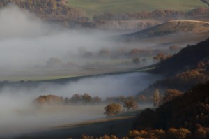 Scorcio invernale dal Monte Petrano