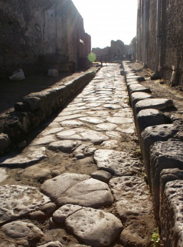 Pompei - vecchia stadina di pompei