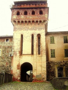 L’antica torre del castello di Vergano,fraz. di Borgomanero