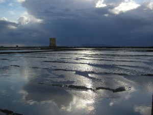 nuvole mare e terra