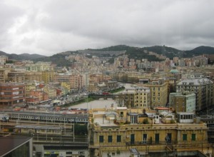 Pioggia su Genova 1