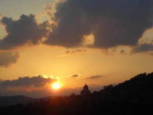 Santa Maria della Consolazione al tramonto