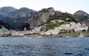 Vista su Amalfi