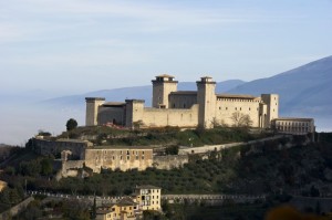 Panorama Castello Albornoz - Spoleto -