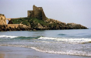 Accarezzata dalle onde