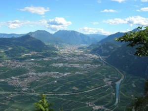 Trento e la valle dell’Adige