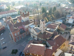 il castello dal campanile di Favria