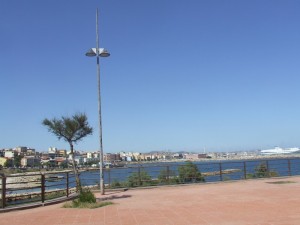Città di porto torres con porto