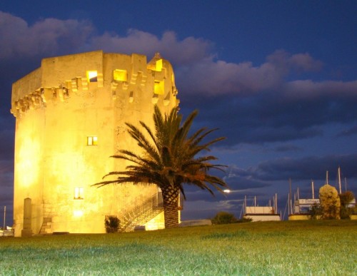 Porto Torres - La Torre al crepuscolo