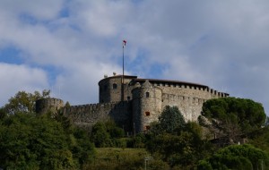 veduta del castello di Gorizia