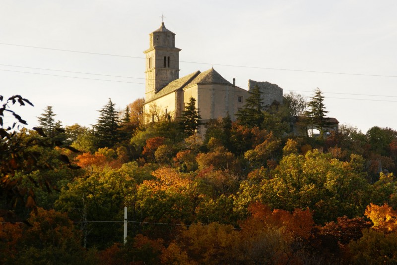 ''La rocca di Monrupino in autunno'' - Monrupino