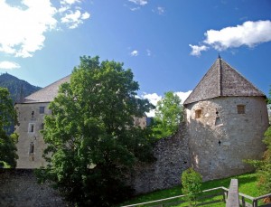 la torre tonda di Castel Colz