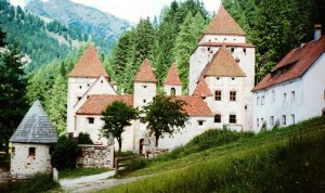 il castello con torri e torrette