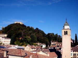 la rocca e i tetti di Asolo