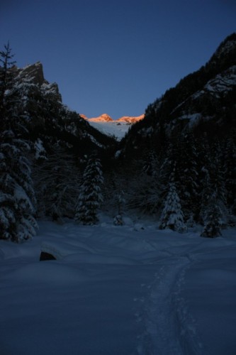 Val Masino - TRAMONTO IN VAL DI MELLO Val Masino - TRAMONTO IN VAL DI MELLO
