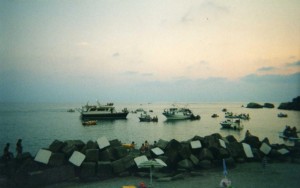 dal lungomare………..