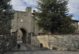 Ingresso a Castel Trebecco