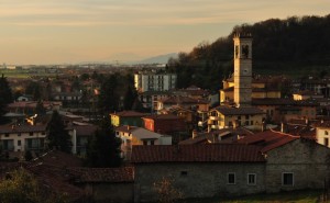 Panorama di Bagnatica