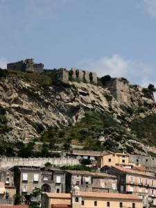 Resti del castello di Amantea