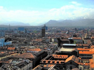 Il risveglio di Torino dalla Mole