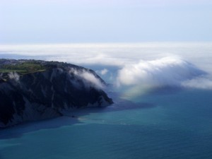Nebbia sul promontorio