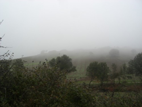 Domusnovas - nebbia Domusnovas - nebbia