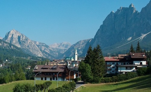 Cortina d'Ampezzo - Panorama su Cortina d'Ampezzo