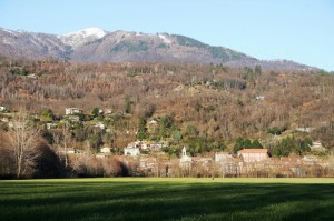 Fondotoce ripresa dalla Riserva Naturale del Toce