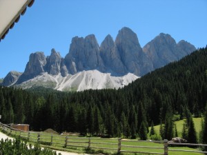 Panoramica sulle Odle