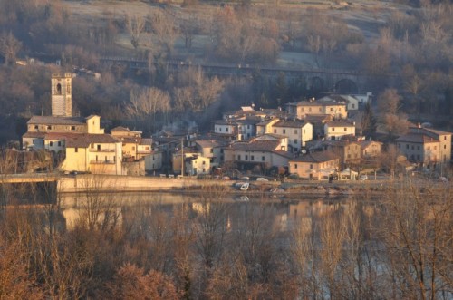 Pieve Fosciana - l'alba a pontecosi