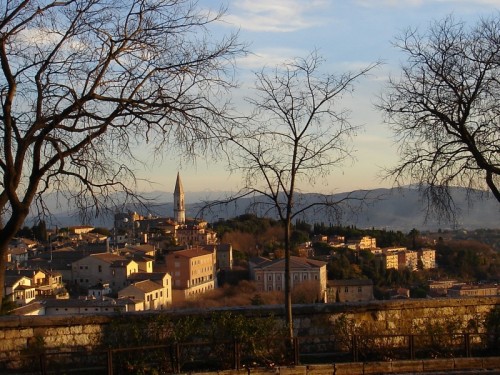 Perugia - Paesaggio invernale