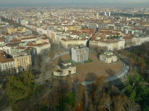 Milano dalla Torre Branca