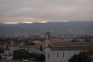 Panorama su Gubbio (1)