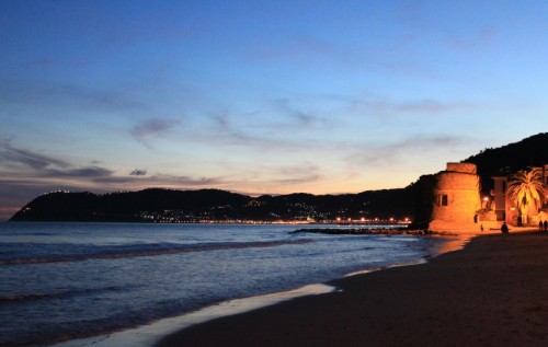 Alassio - Alassio al crepuscolo Alassio - Alassio al crepuscolo