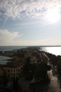 panorama sulla penisola di Sirmione