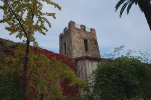 Cupramarittima…..la torre in rosso…..