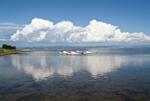 Il Golfo di Trieste dal Fossalon